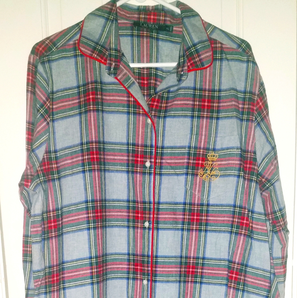 Ralph Lauren Women's Nightshirt New Sz XL